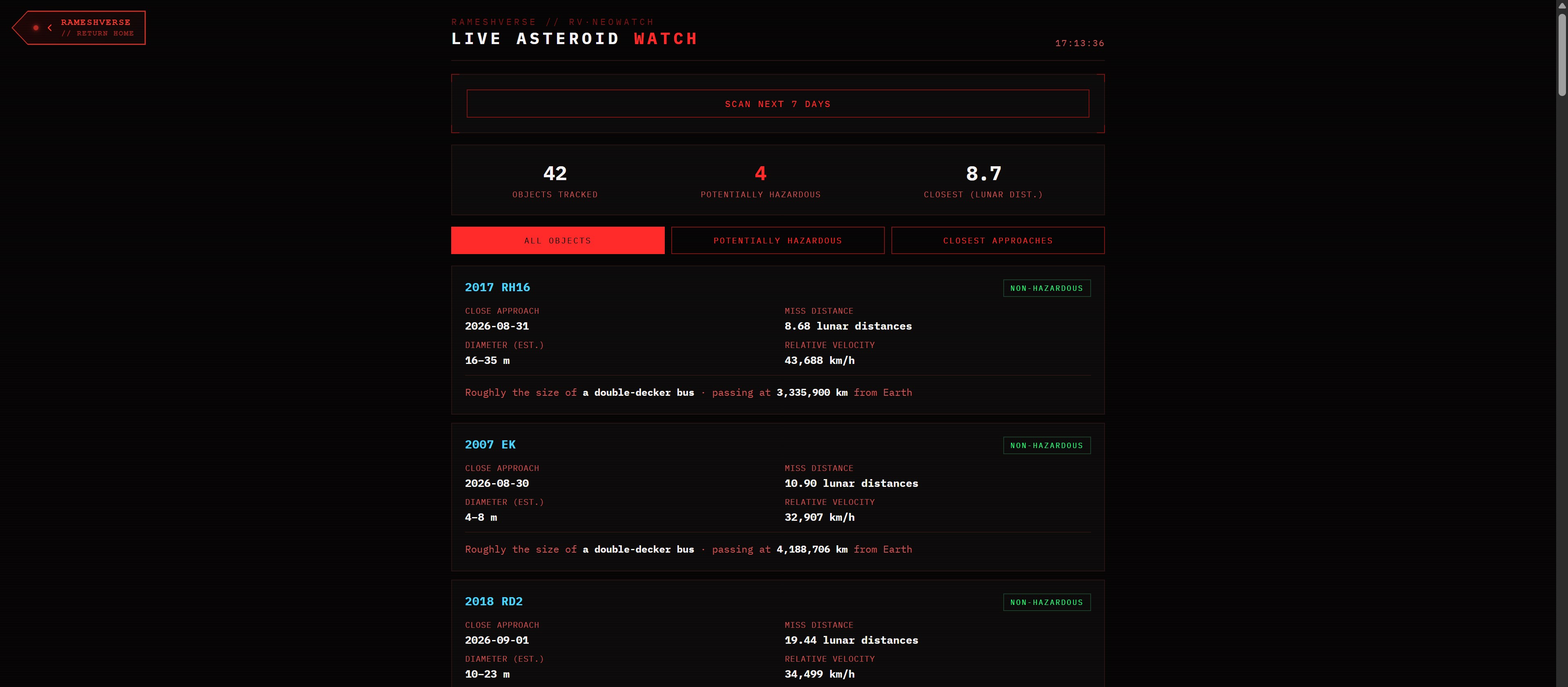 Asteroid Watch Live thumbnail
